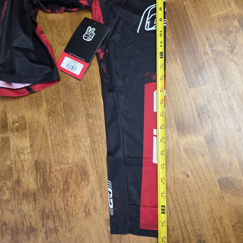 Troy Lee Designs GP Youth Motocross Jersey Large Astro Red Black MTB BMX NWT - Picture 14 of 14